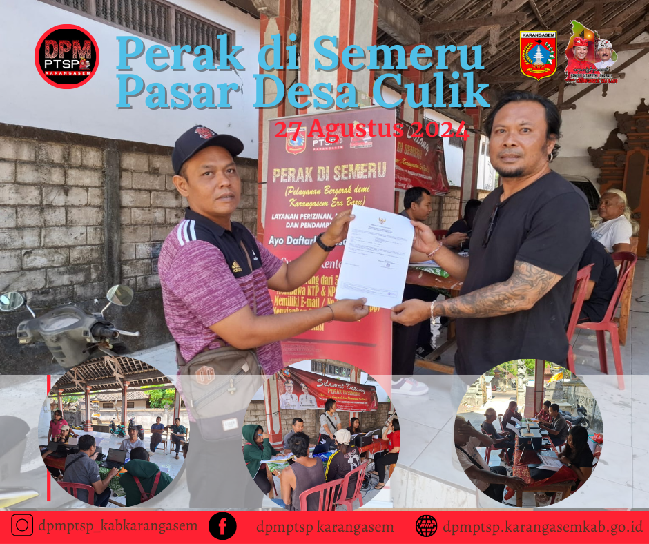 PERAK DI SEMERU PASAR DESA CULIK